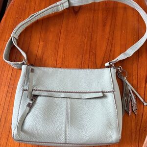 The Sak Leather Handbag Crossbody Bag Adjustable Strap Excellent Condition EUC